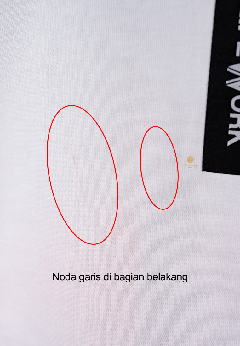 [DEFECT SALE 394] Front Circle white size S