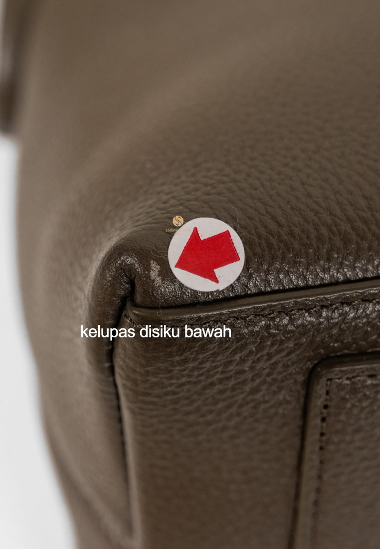 [DEFECT SALE 407] PAVE TOTE BAG mud brown