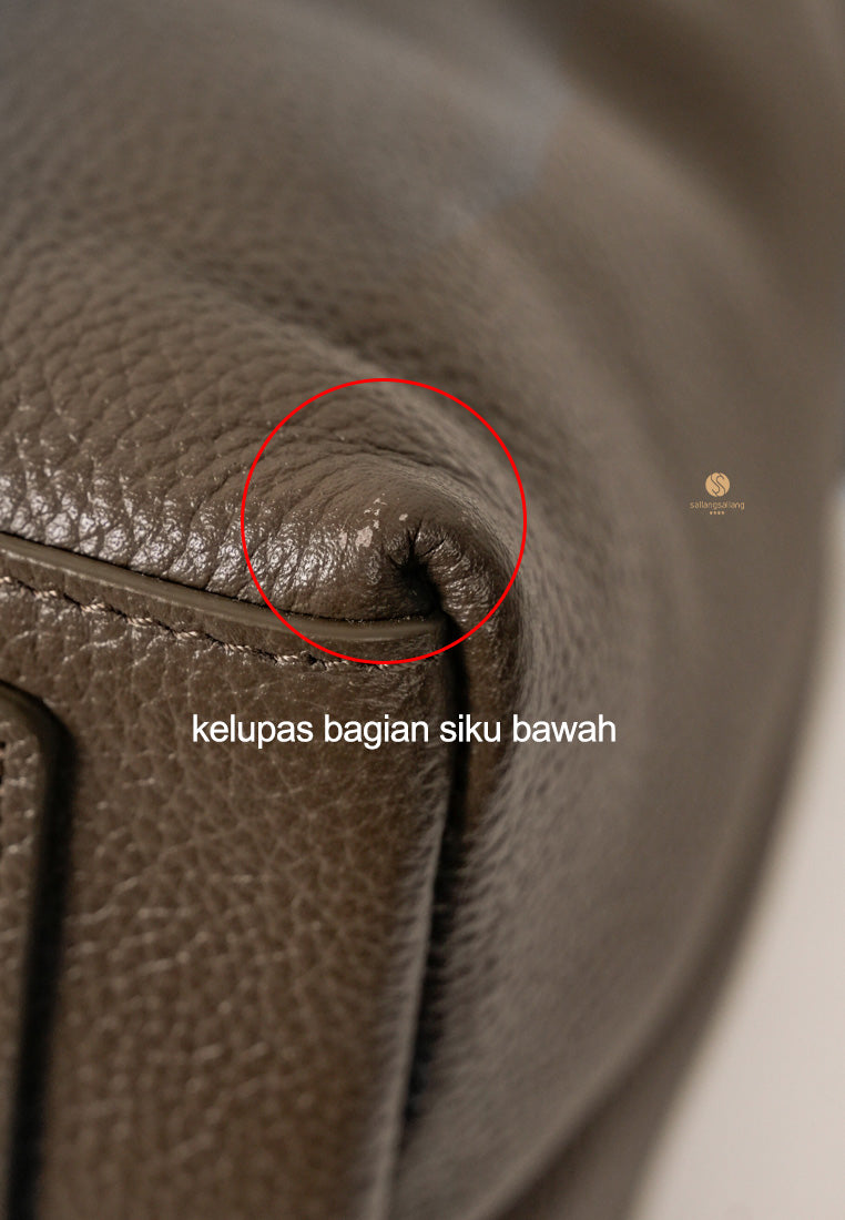 [DEFECT SALE 407] PAVE TOTE BAG mud brown