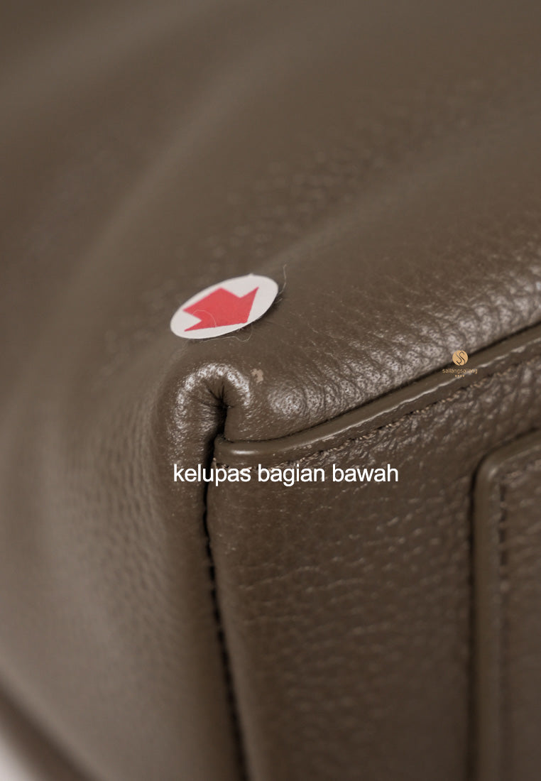 [DEFECT SALE 409] PAVE TOTE BAG mud brown