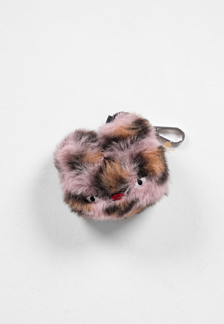 [DEFECT SALE 419] Tokiyom keychain Leopard Pink