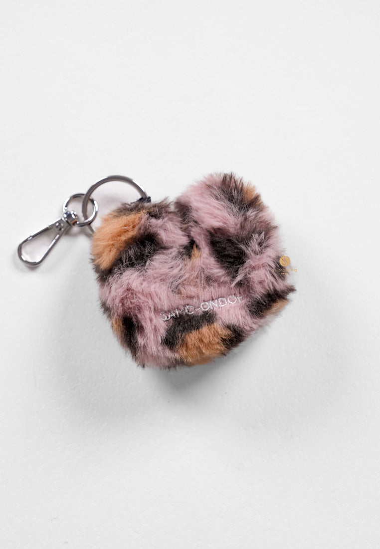 [DEFECT SALE 419] Tokiyom keychain Leopard Pink