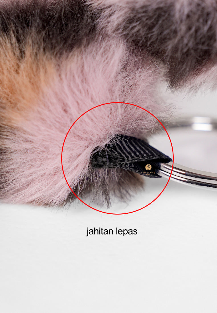 [DEFECT SALE 419] Tokiyom keychain Leopard Pink