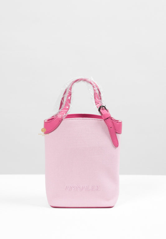 [DEFECT SALE 424] Aileen Canvas Bag S Pink