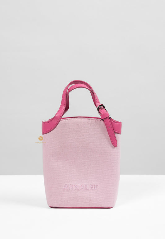 [DEFECT SALE 425] Aileen Canvas Bag S Pink