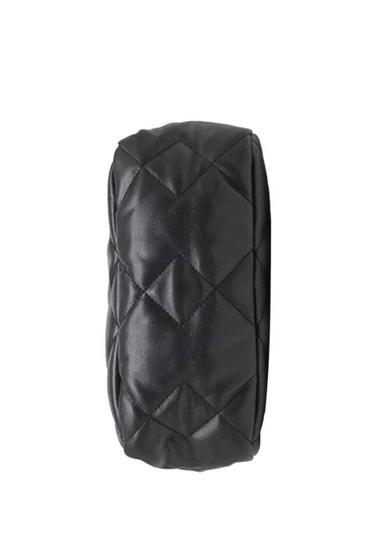 Quilted Mini Crossbody Bag Black
