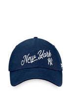 New York Yankees Fanatics Branded Navy Iconic Script Adjustable Hat