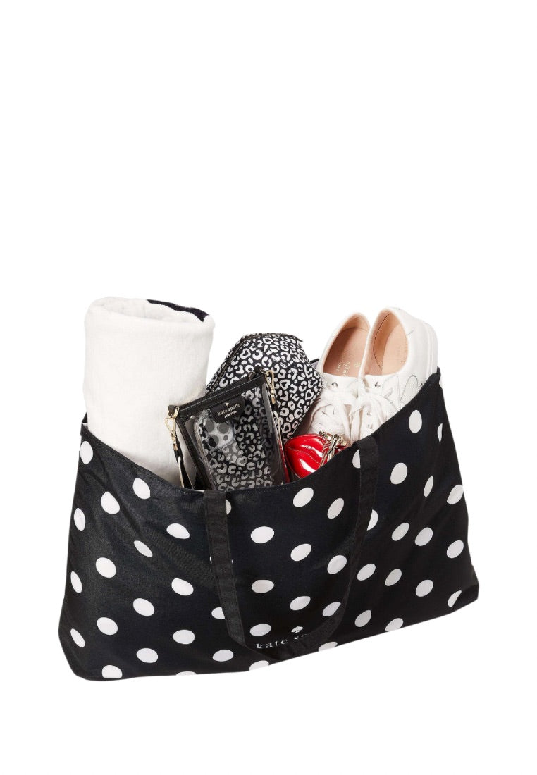 [GIFT] Park Dot Tote Black