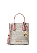 Mercer Extra-small Logo And Leather Crossbody Bag Powder Blush Multi