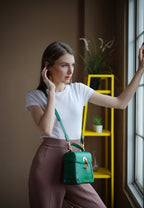 Trunkino Small Croco Green