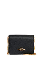 Mini Wallet On A Chain Black