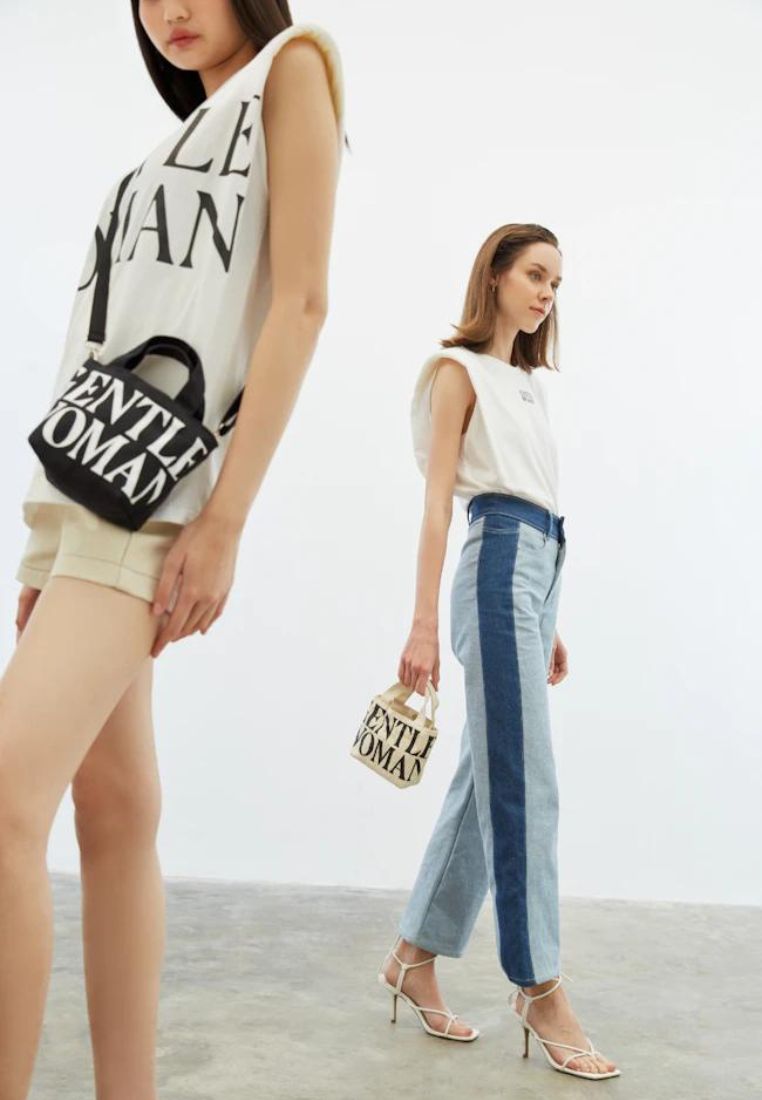 MICRO Canvas Tote Black