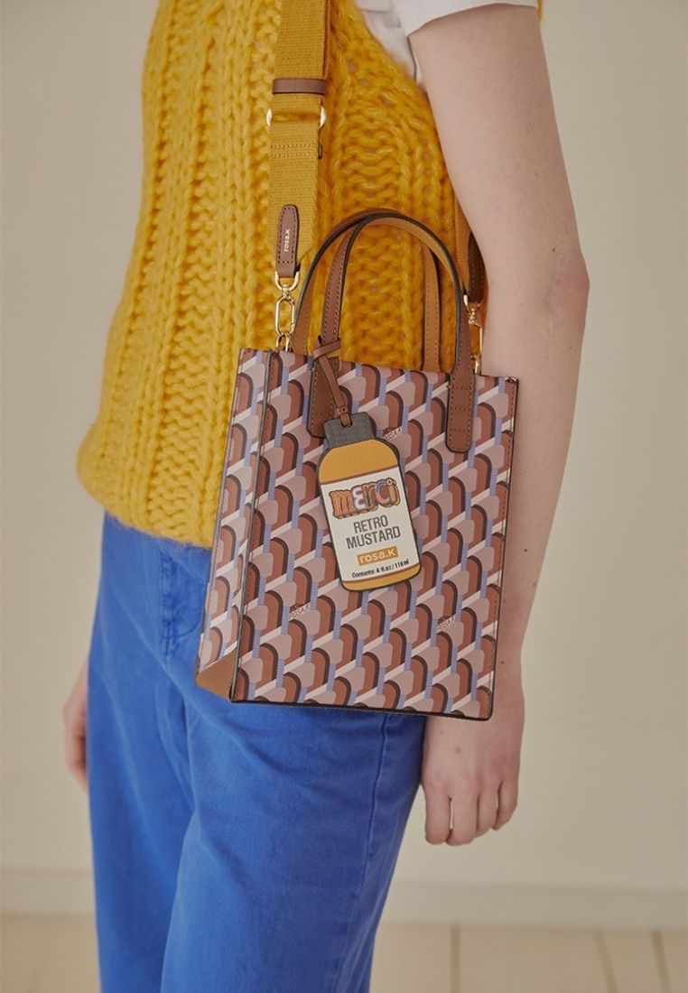 Cabas Monogram Tote Camel_S