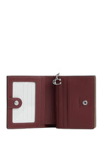 Snap Wallet With Coach Heritage Silver Taupe