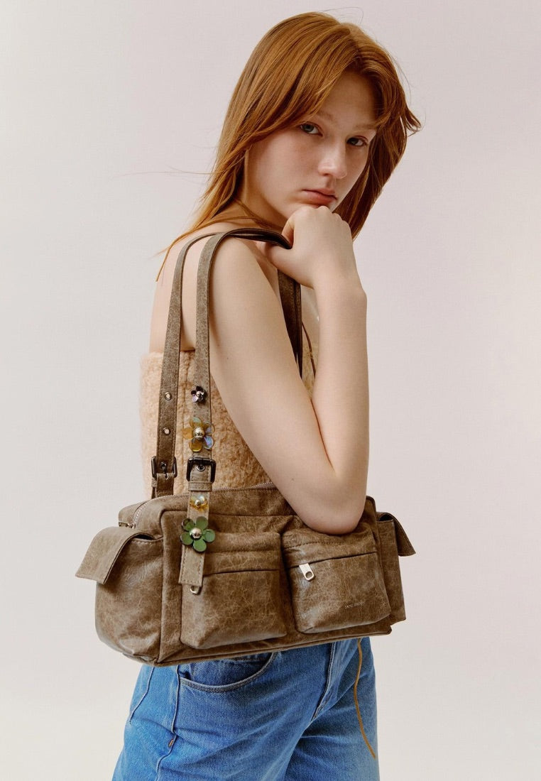 Pocket Utility Bag M Savage Coffee Milk