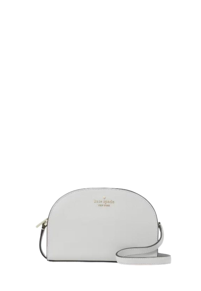 Perry Leather Dome Crossbody Stone Path