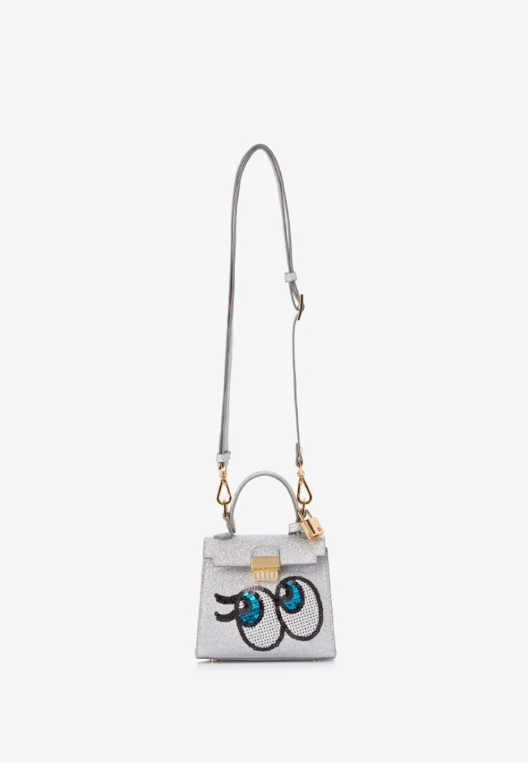 BABY SHYGIRL glitter silver