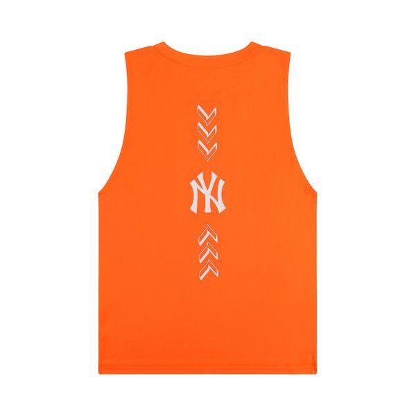 Symbol Sleeveless Tshirt-ORANGE