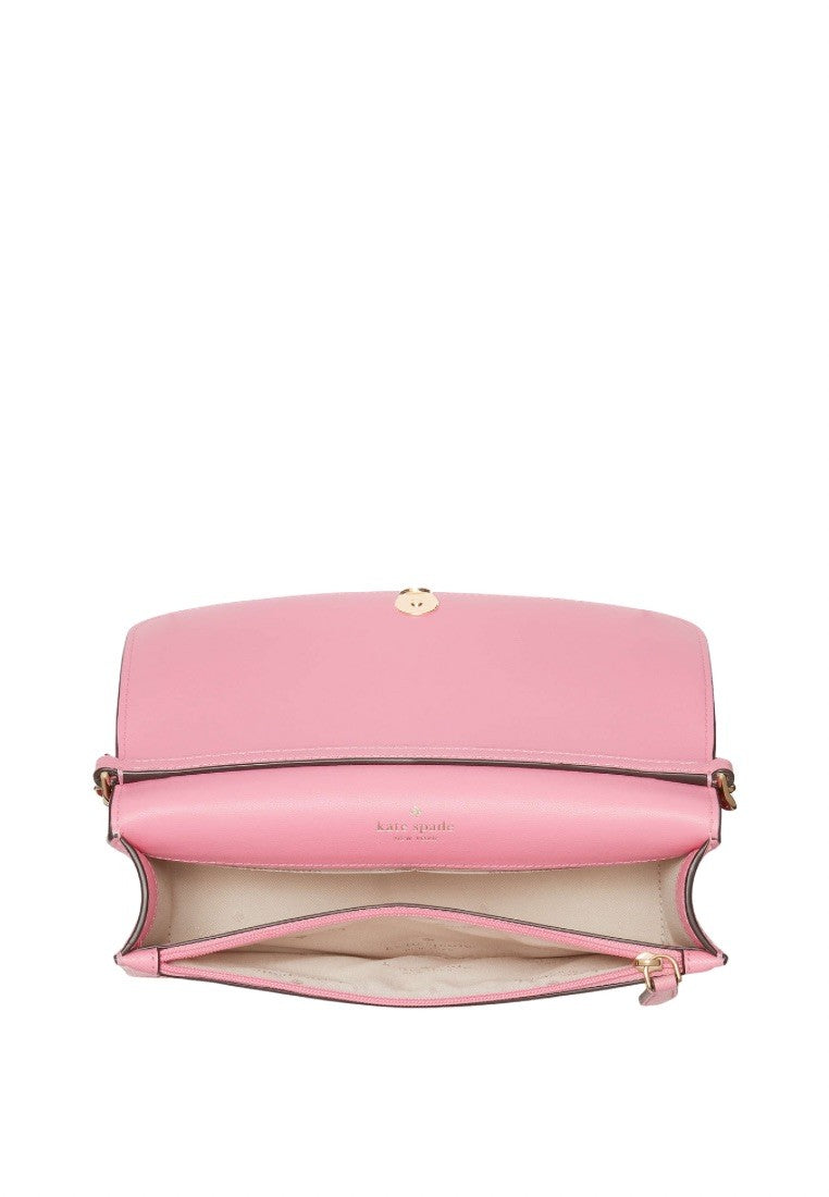 Madison Small Flap Crossbody Blossom Pink
