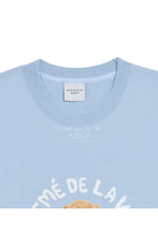 Teddy Bear (Bear Doll) Short Sleeve T-Shirt Sky Blue