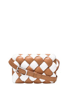 Maze Bag - White & Tan