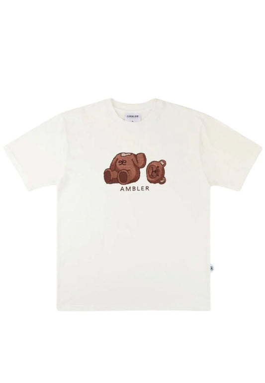 [DEFECT SALE 316] T-Shirt Oops Bear Cream NEW size L
