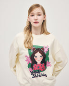 Star Graphic Sweatshirt F Luna