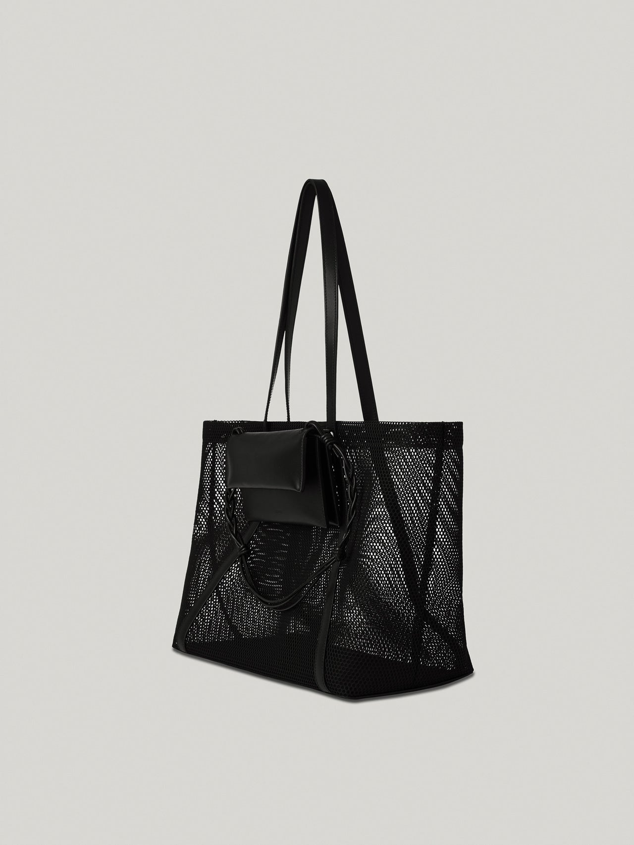 2WAY MESH BAG soft black