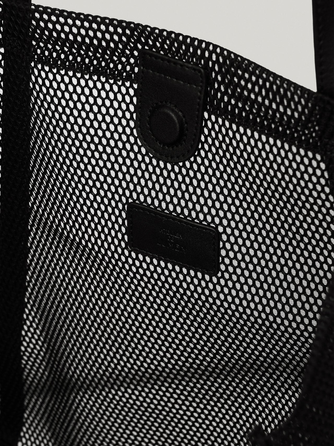 2WAY MESH BAG soft black