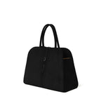 Blanc Large Suede Black