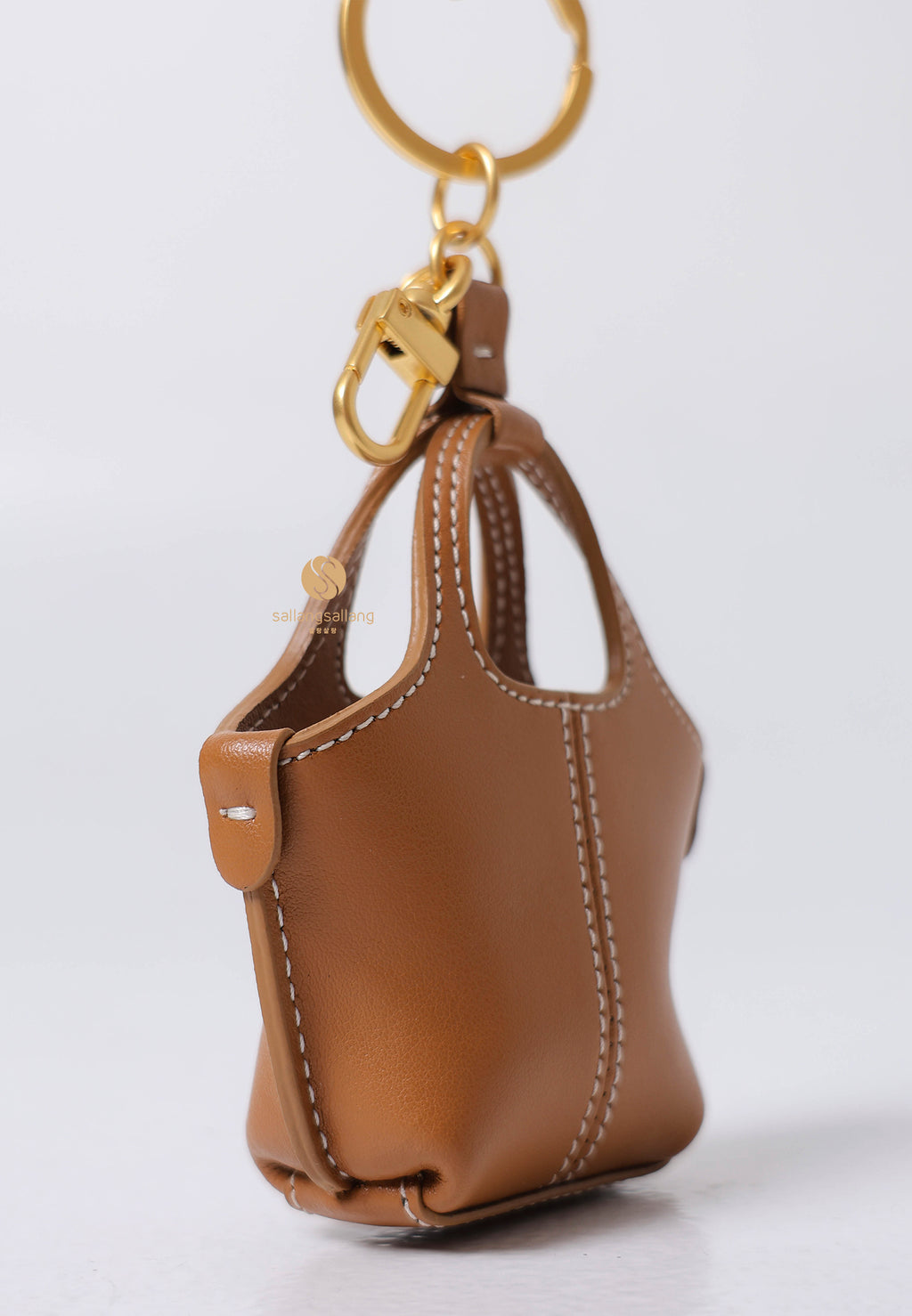 Panier Keyring / Tan Brown