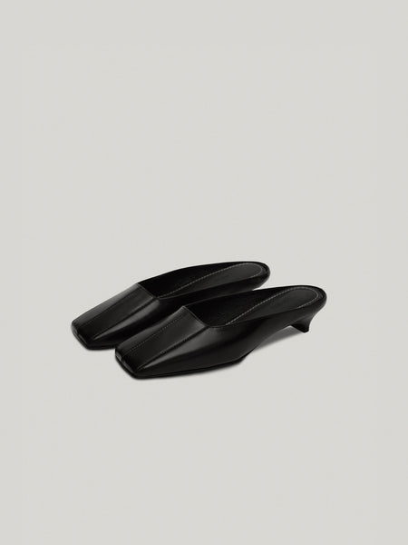CLIVE SQUARE MULE soft black