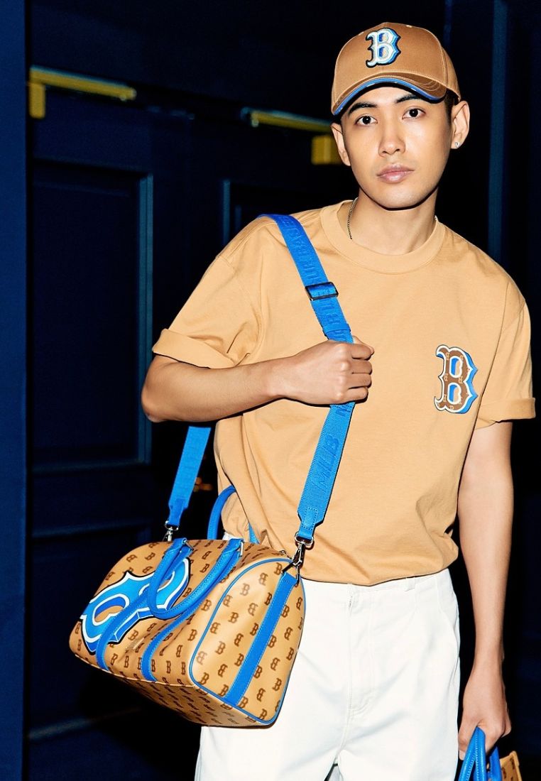 Monotive Coated Canvas M-Boston Bag Boston Red Sox Sand