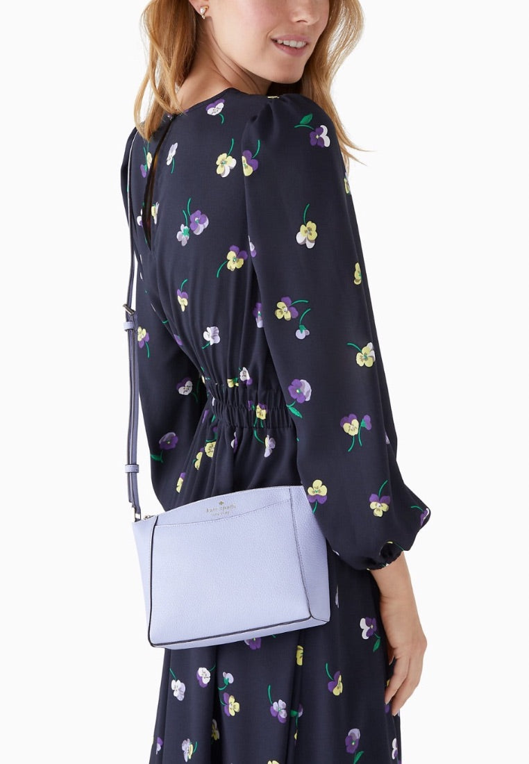 Monica Crossbody Viola Flower