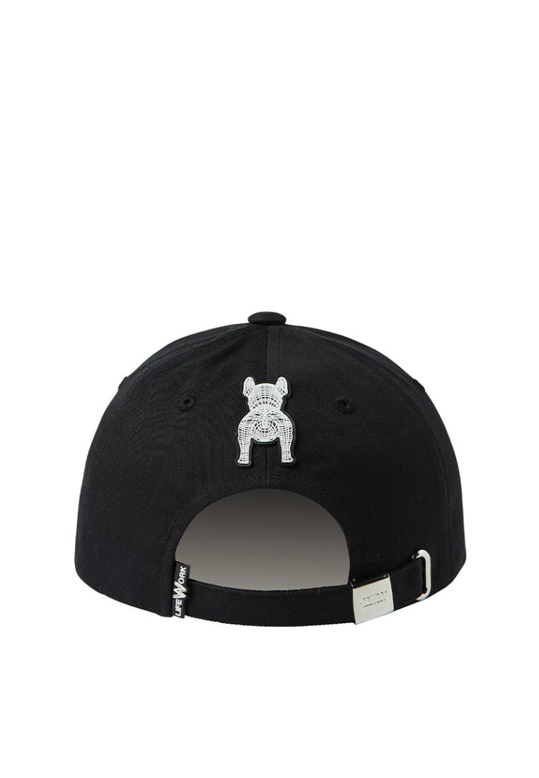 Standing Radog Ball Cap Black