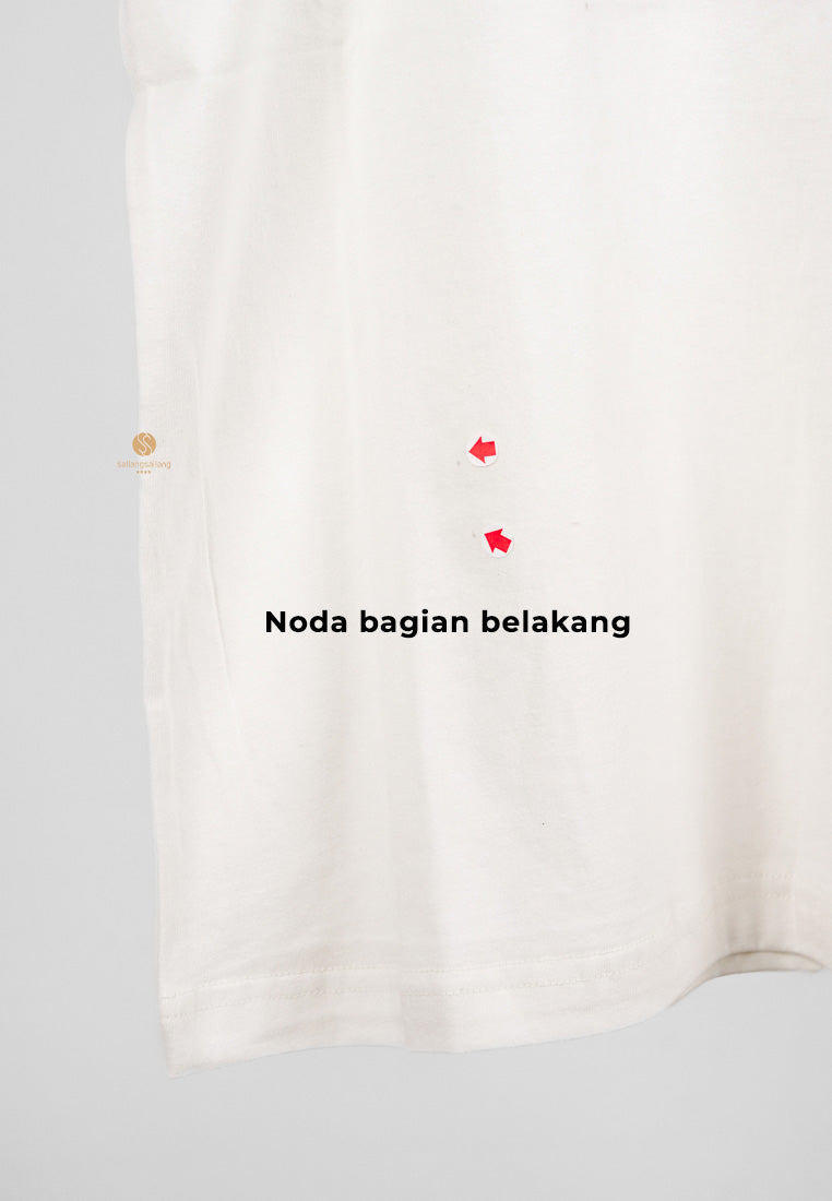 [DEFECT SALE 319] Overfit T-Shirts [Cherish Belly] Cream size S