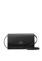 Dana Small Flap Crossbody Black