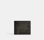 3-In-1 Wallet In Signature Camo Print Green