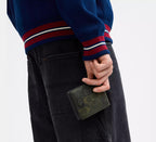 3-In-1 Wallet In Signature Camo Print Green