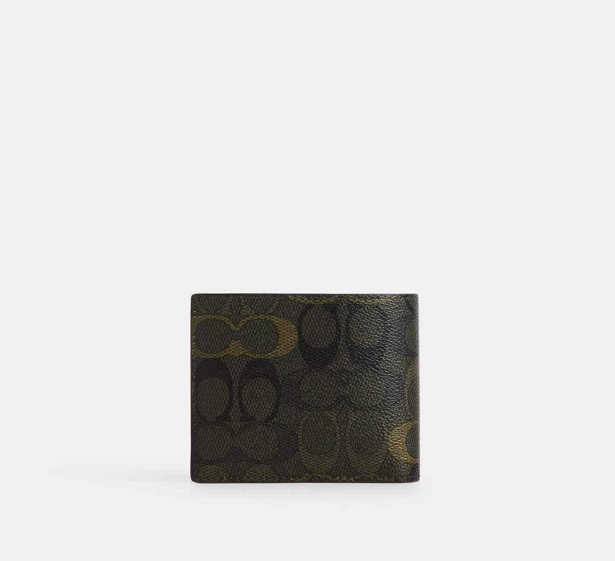 3-In-1 Wallet In Signature Camo Print Green