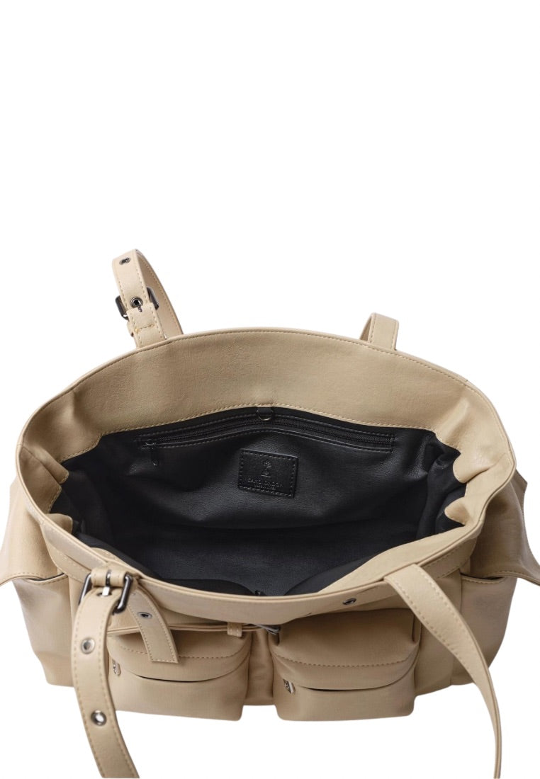 Pocket Corset Bag M Nappa Milktea