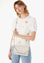 Madison Flap Convertible Crossbody Meringue