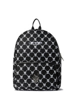 Jacquard Monogram Basic Backpack Pattern Black