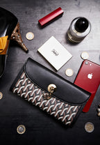 Continental Wallet Black