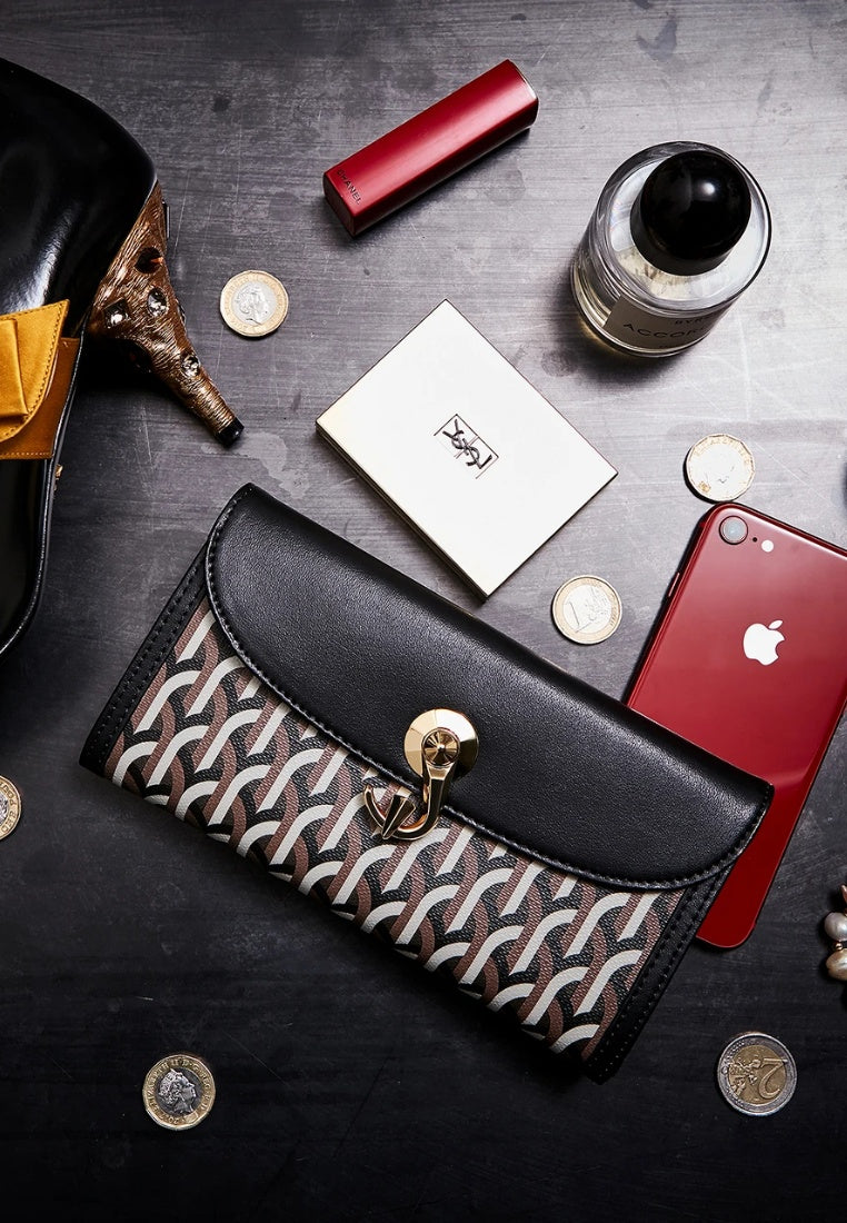Continental Wallet Black