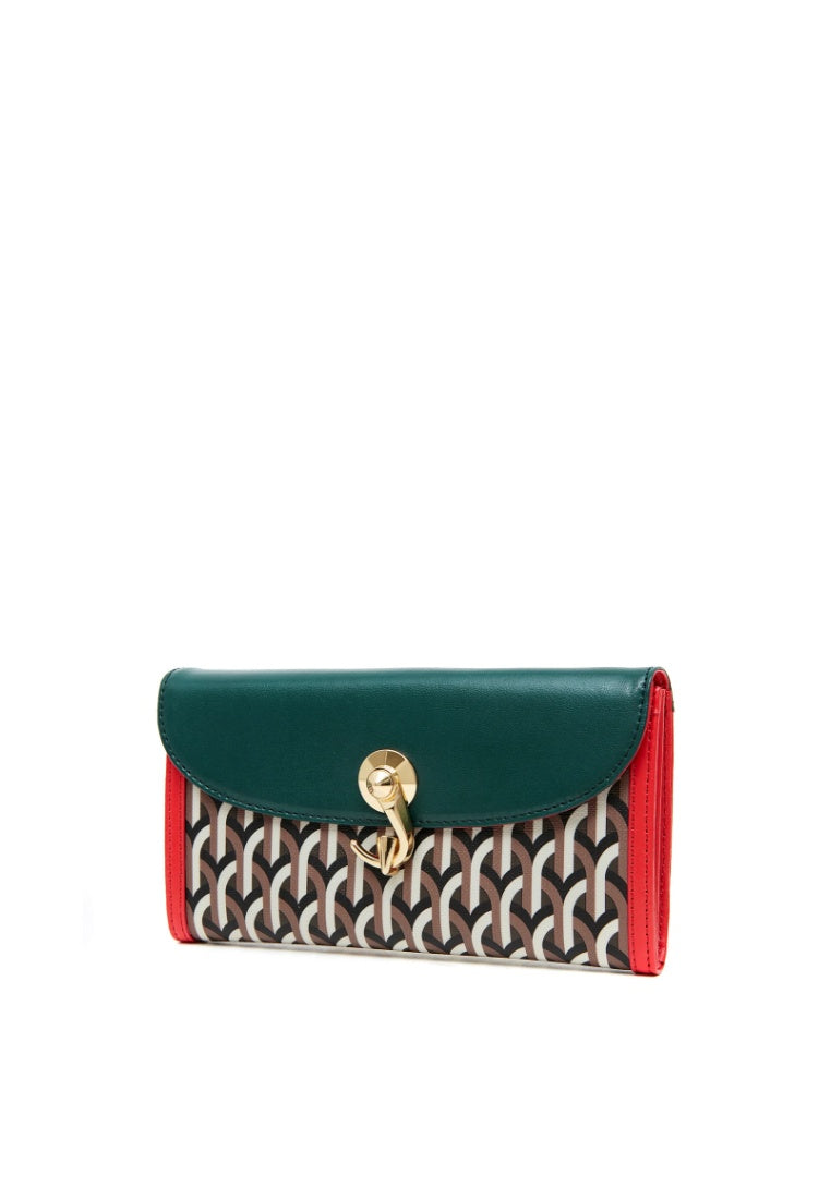 Continental Wallet Multi Green