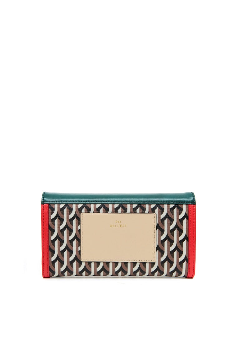 Continental Wallet Multi Green