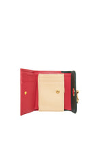 Half Wallet Multi Green