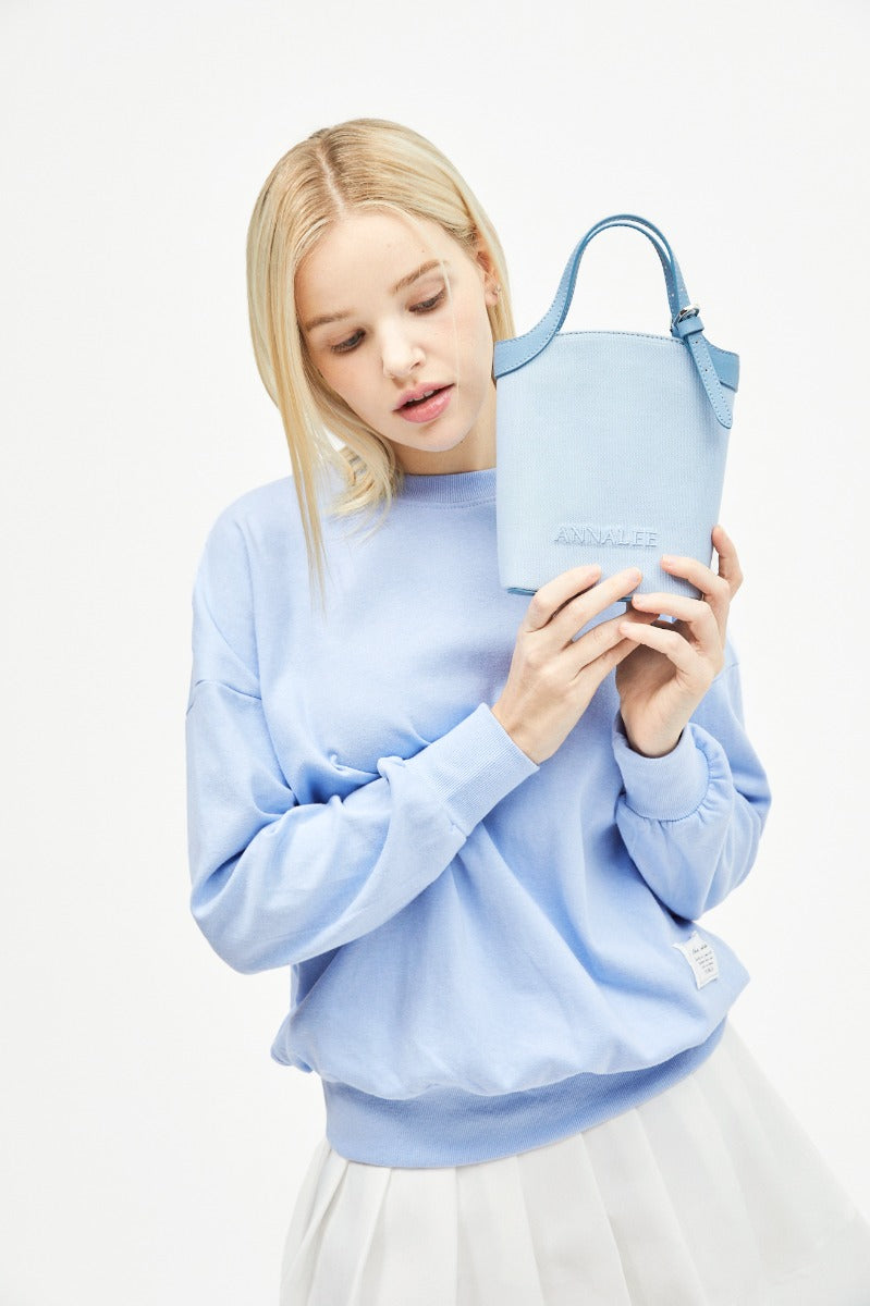 Aileen Canvas Bag S / Sky Blue