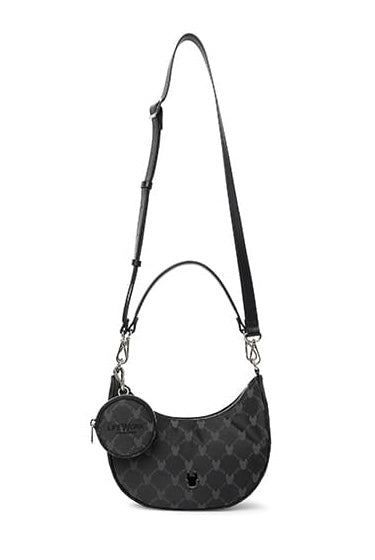 Classic Radogram Hobo Bag Pattern Black